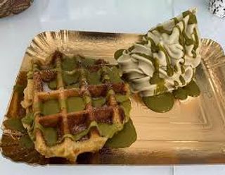 Crema di pistacchio e nocciole