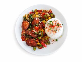 Курица в кисло сладком соусе(300г)