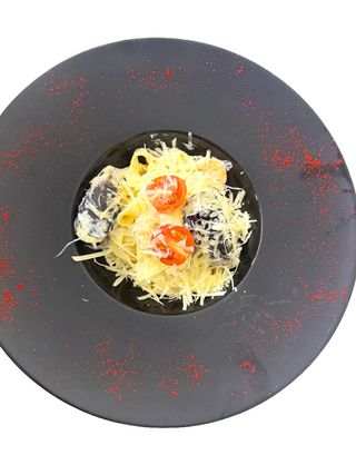 Паста с креветками (400г)