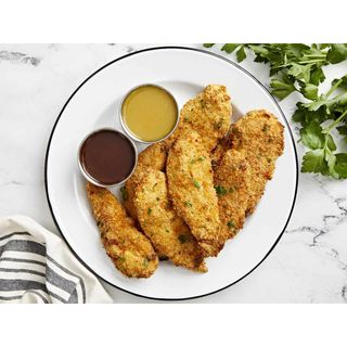 7 chicken tenders served with Chips and Soda