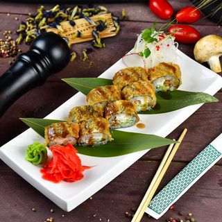Sake tempura roll(340г)