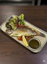 Форель запеченая с овощами (380г)