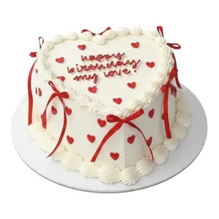 Heart shape cake