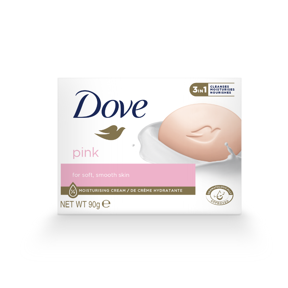 Dove Pink Cream Bar Soap 90G