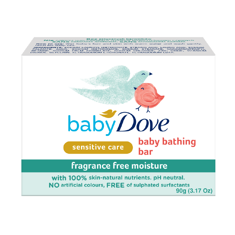 Dove Baby Fragrance Free Moisture Soap 90g