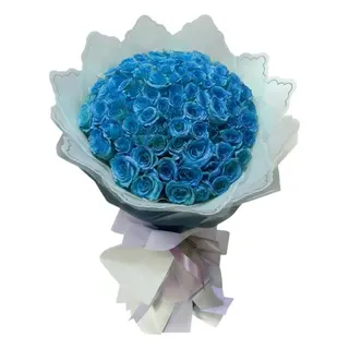 Exquisite Blue Double Dozen