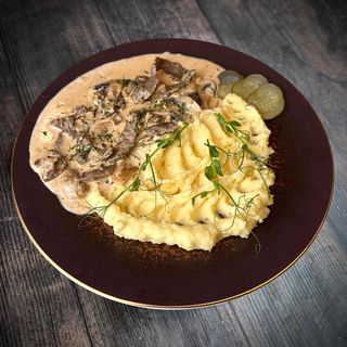 Бефстроганов из говядины(400г)