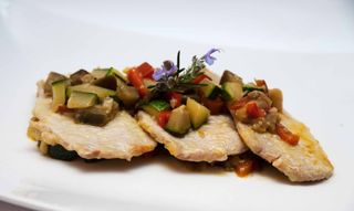 96 Maiale con verdure