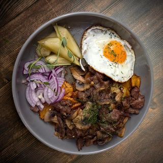 Картофель с мясом по деревенски (550г)