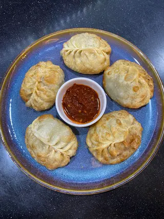 Жаренные манты (5шт/400г)