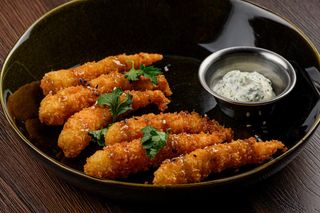 Жаренные креветки (170г)