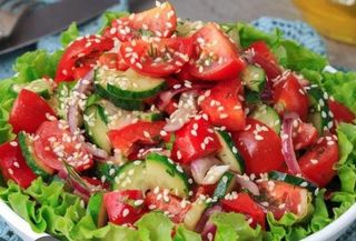 Свежий салат 450г)