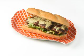 Багет с острым кебабом(240г)