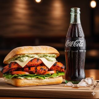 Tikka burger - menù