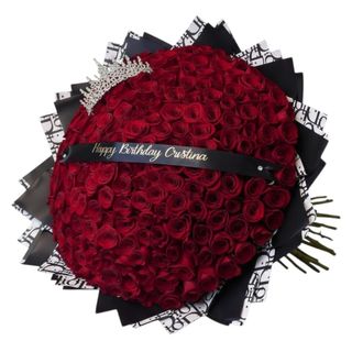 Large Red Rose Bouquet