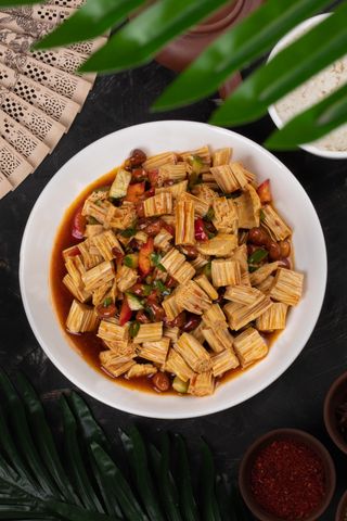 Спаржа с арахисом (250г)