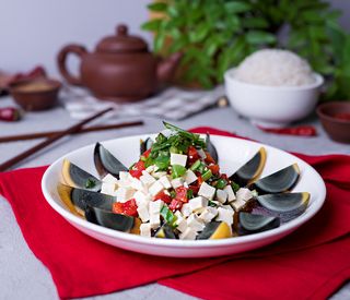 Копчёное яйцо с тофу (250г)
