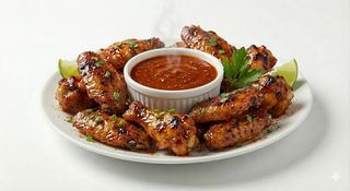 Alitas fuego