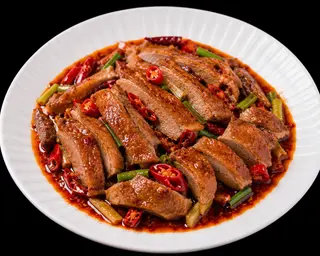 67. Anatra in salsa piccante