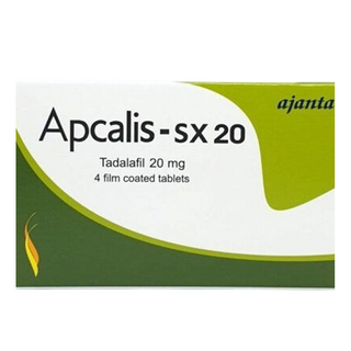 Apcalis (Tadalafil) 20mg Tablets 4’s