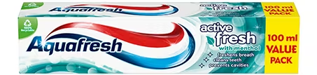 Aquafresh Toothpaste Active White 100Ml
