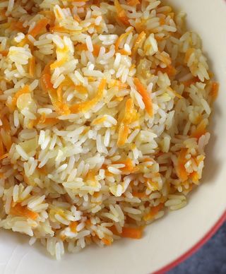 Arroz de Cenoura - Meia Dose