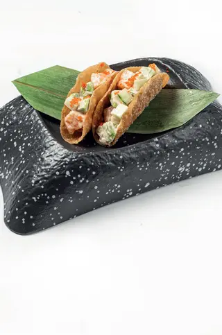 Азиатское тако с креветками (150г)