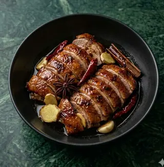 Anatra arrosto con aromi cinesi