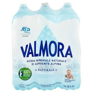 Acqua Valmora Naturale 6×1,5 l