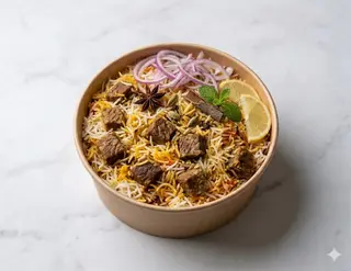 Agnello biriyani