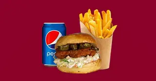 Alabama chicken smash combo