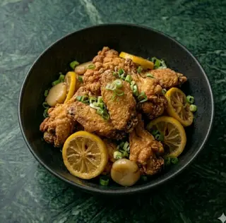 Ali di pollo fritte