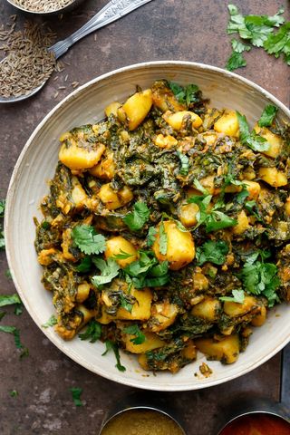 Aloo palak