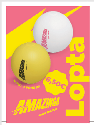 Amazinga lopta na napuhavanje