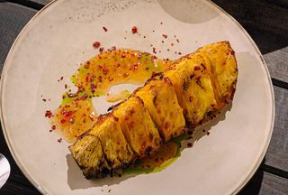 Ananas picant la gratar