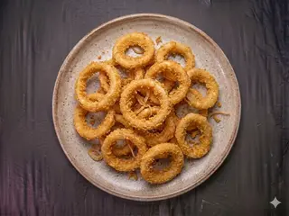 Anelli di cipolla fritti