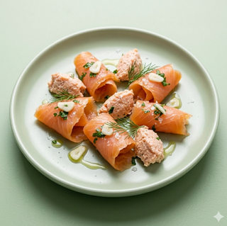 Antipasto di salmone