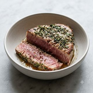 Arrosto di tonno alle erbe di stagione