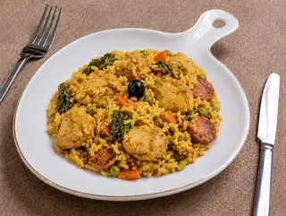 Arroz de Aves e Enchidos