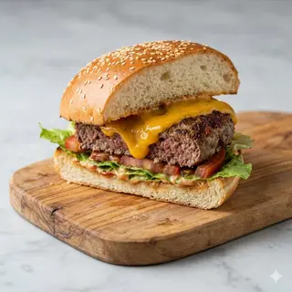 Hamburger di manzo