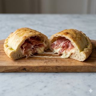 Prosciutto crudo e mozzarella
