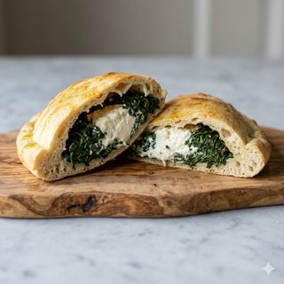 Ricotta e spinaci ripassati