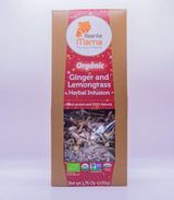Asante Mama Organic Ginger And Lemongrass Herbal Infusion