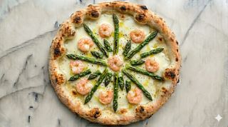 Asparagi e gamberetti