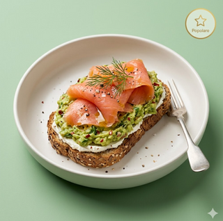 Avocado toast con salmone