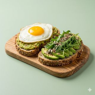 Avocado toast del contadino - doppia fetta