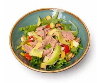 Avocado tuna salad