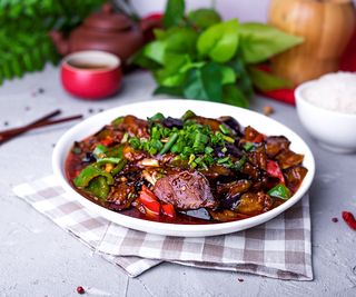 Жареные баклажаны мапо (400г)