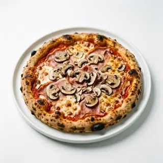 Prosciutto e funghi