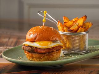 Burger Le BBQ Bacon